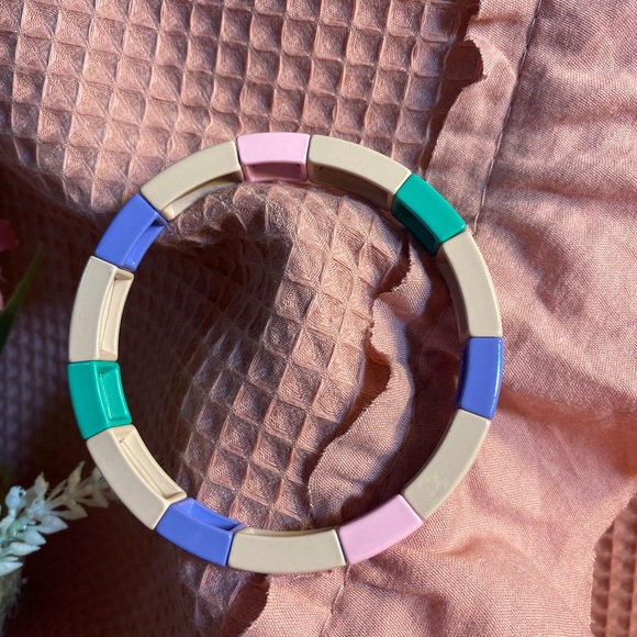 NWT PERFECT VALENTINE FUN PURPLE POPSICLE STRETCH BRACELET ANY AGE - Picture 7 of 8